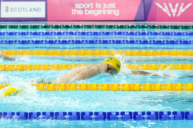 July 27, 2026, Glasgow, Scotland, Great Britain: SAM SHORT of Australia in the Swimming Men s 800m Freestyle Final of the Commonwealth Games Glasgow 2026 at the Tollcross International Swimming Centre in Glasgow, Scotland. Commowealth Games 2026: Swimming  - ZUMAc179 20260727_zep_c179_447 Copyright: xMickaelxChavetx