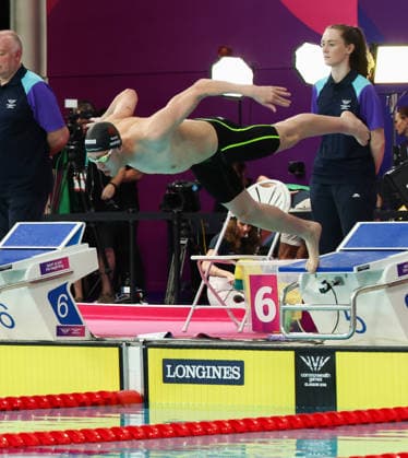July 27, 2026, Glasgow, Scotland, Great Britain: DANIEL WIFFEN of Northern Ireland in the Swimming Men s 800m Freestyle Final of the Commonwealth Games Glasgow 2026 at the Tollcross International Swimming Centre in Glasgow, Scotland. Commowealth Games 2026: Swimming  - ZUMAc179 20260727_zep_c179_452 Copyright: xMickaelxChavetx