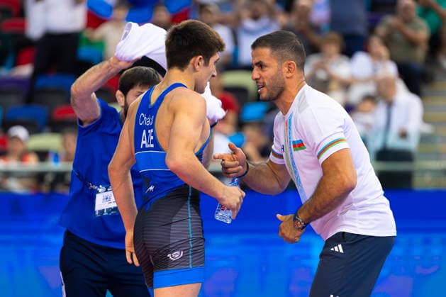 U17, U 17 Wrestling World Championships 60kg GR - Elmir Charkazov (AZE) *** U17 Wrestling World Championships, 60 kg Greco-Roman, Elmir Charkazov (AZE)