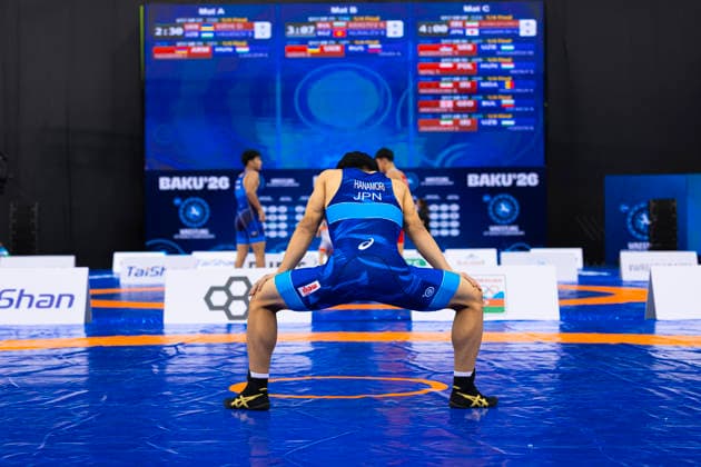 U17, U 17 Wrestling World Championships 60kg GR - Hinata Hanamori (JPN) *** U17 Wrestling World Championships, 60 kg Greco-Roman: Hinata Hanamori (JPN)