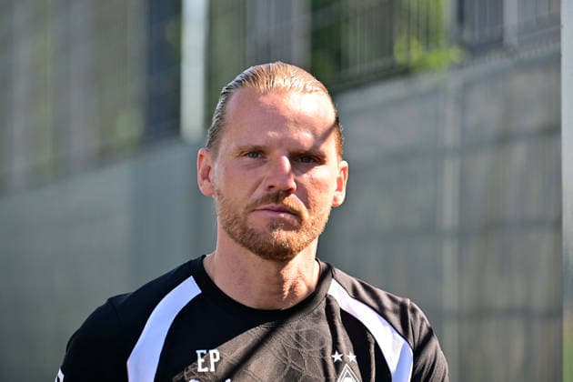 28.07.2026; Moenchengladbach; Fussball, Herren, Saison 2026 2027, Training Borussia Moenchengladbach Eugen Polanski (Trainer Gladbach) DFL regulations prohibit any use of photographs as image sequences and or quasi-video. ista-Borussia-Park NRW Deutschland *** July 28, 2026, Mönchengladbach Soccer, Men s, 2026–2027 Season, Borussia Mönchengladbach Training, Eugen Polanski, Gladbach Coach. DFL regulations prohibit any use of photographs as image sequences and or quasi-video content at Borussia Park, NRW, Germany