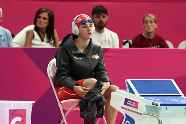 July 27, 2026, Glasgow, Scotland, Great Britain: Gabrielle IDLE-BEAVERS of England in the Swimming Women s 50m Breaststroke Semi Final of the Commonwealth Games Glasgow 2026 at the Tollcross International Swimming Centre in Glasgow, Scotland. Glasgow Great Britain - ZUMAc179 20260727_zep_c179_536 Copyright: xMickaelxChavetx