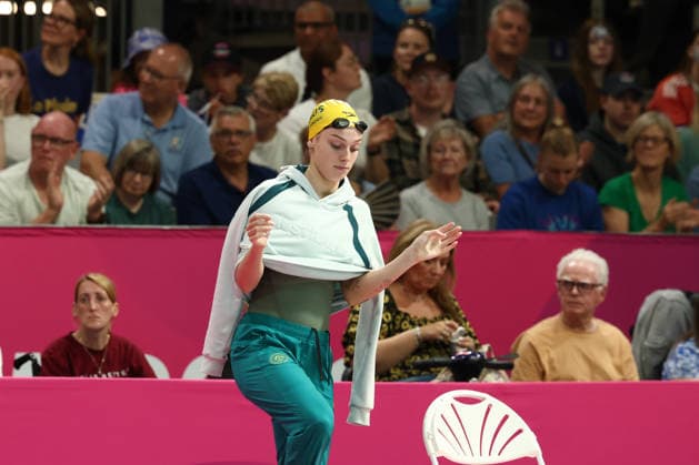 July 27, 2026, Glasgow, Scotland, Great Britain: TARA KINDER of Australia in the Swimming Women s 50m Breaststroke Semi Final of the Commonwealth Games Glasgow 2026 at the Tollcross International Swimming Centre in Glasgow, Scotland. Glasgow Great Britain - ZUMAc179 20260727_zep_c179_539 Copyright: xMickaelxChavetx