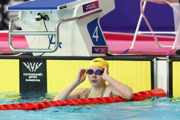 July 27, 2026, Glasgow, Scotland, Great Britain: SIENNA TOOHEY of Australia wins the Swimming Women s 50m Breaststroke Semi Final 1 of the Commonwealth Games Glasgow 2026 at the Tollcross International Swimming Centre in Glasgow, Scotland. Glasgow Great Britain - ZUMAc179 20260727_zep_c179_540 Copyright: xMickaelxChavetx
