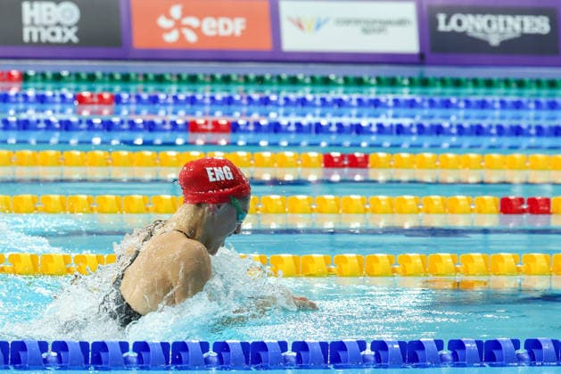 July 27, 2026, Glasgow, Scotland, Great Britain: IMOGEN CLARK of England in the Swimming Women s 50m Breaststroke Semi Final of the Commonwealth Games Glasgow 2026 at the Tollcross International Swimming Centre in Glasgow, Scotland. Glasgow Great Britain - ZUMAc179 20260727_zep_c179_542 Copyright: xMickaelxChavetx