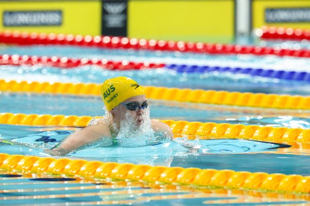July 27, 2026, Glasgow, Scotland, Great Britain: SIENNA TOOHEY of Australia in the Swimming Women s 50m Breaststroke Semi Final of the Commonwealth Games Glasgow 2026 at the Tollcross International Swimming Centre in Glasgow, Scotland. Glasgow Great Britain - ZUMAc179 20260727_zep_c179_545 Copyright: xMickaelxChavetx