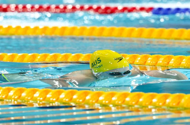 July 27, 2026, Glasgow, Scotland, Great Britain: SIENNA TOOHEY of Australia breaks out in the Swimming Women s 50m Breaststroke Semi Final of the Commonwealth Games Glasgow 2026 at the Tollcross International Swimming Centre in Glasgow, Scotland. Glasgow Great Britain - ZUMAc179 20260727_zep_c179_547 Copyright: xMickaelxChavetx
