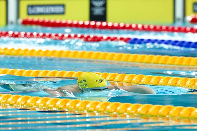 July 27, 2026, Glasgow, Scotland, Great Britain: SIENNA TOOHEY of Australia breaks out in the Swimming Women s 50m Breaststroke Semi Final of the Commonwealth Games Glasgow 2026 at the Tollcross International Swimming Centre in Glasgow, Scotland. Commowealth Games 2026: Swimming  - ZUMAc179 20260727_zep_c179_548 Copyright: xMickaelxChavetx