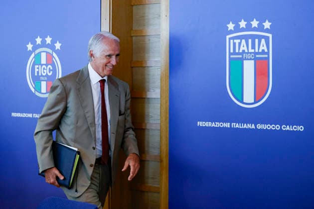 Football, Italy, FIGC President Giovanni Malago’s press conference