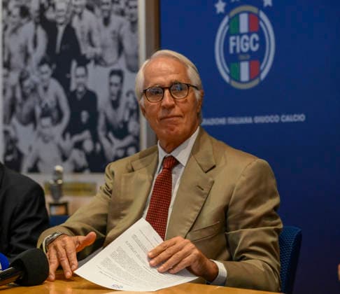 Giovanni Malago™ during the FIGC Federal Council at the headquarters in Via Allegri Rome, Italy - Tuesday, July 28, 2026. Sports - Football.  Copyright: xFabrizioxCorradetti LaPressex