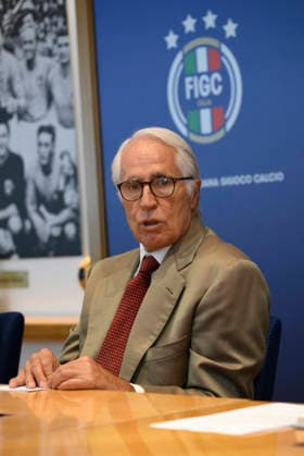 Giovanni Malago™ during the FIGC Federal Council at the headquarters in Via Allegri Rome, Italy - Tuesday, July 28, 2026. Sports - Football.  Copyright: xFabrizioxCorradetti LaPressex