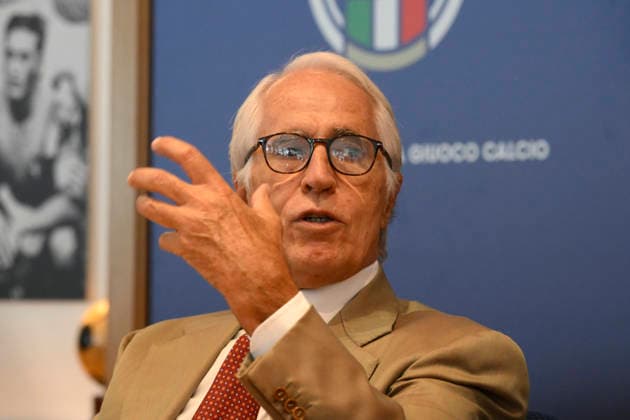 Giovanni Malago™ during the FIGC Federal Council at the headquarters in Via Allegri Rome, Italy - Tuesday, July 28, 2026. Sports - Football.  Copyright: xFabrizioxCorradetti LaPressex