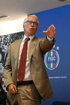 Giovanni Malago™ during the FIGC Federal Council at the headquarters in Via Allegri Rome, Italy - Tuesday, July 28, 2026. Sports - Football.  Copyright: xFabrizioxCorradetti LaPressex