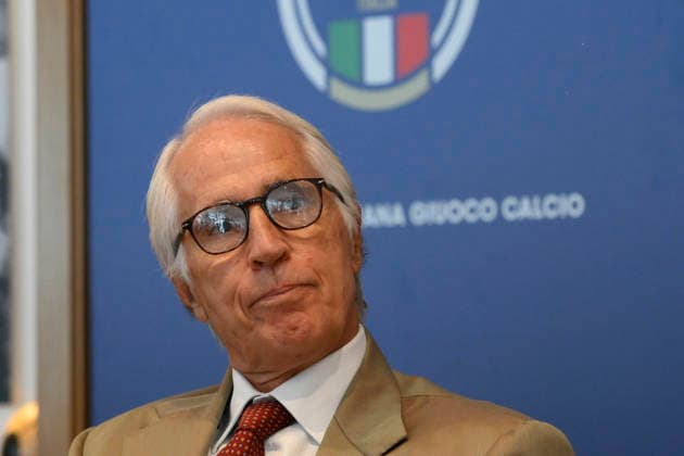Giovanni Malago™ during the FIGC Federal Council at the headquarters in Via Allegri Rome, Italy - Tuesday, July 28, 2026. Sports - Football.  Copyright: xFabrizioxCorradetti LaPressex