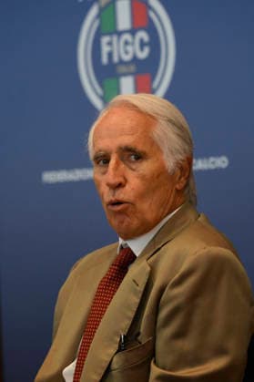 Giovanni Malago™ during the FIGC Federal Council at the headquarters in Via Allegri Rome, Italy - Tuesday, July 28, 2026. Sports - Football.  Copyright: xFabrizioxCorradetti LaPressex