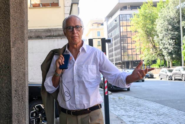 Giovanni Malago™ arrives at the FIGC headquarters in Via Allegri for the Federal Council Rome, Italy - Tuesday, July 28, 2026. Sports - Football.  Copyright: xFabrizioxCorradetti LaPressex