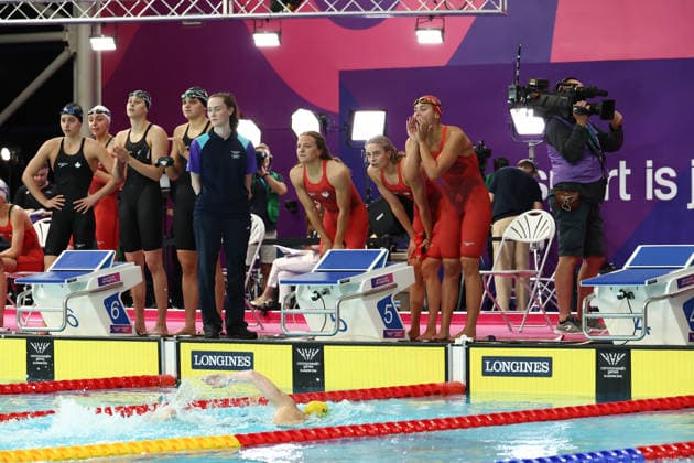 July 27, 2026, Glasgow, Scotland, Great Britain: MOLLIE O CALLAGHAN of Australia in the Swimming Women s 4x200m Freestyle Relay Final of the Commonwealth Games Glasgow 2026 at the Tollcross International Swimming Centre in Glasgow, Scotland. Commowealth Games 2026: Swimming  - ZUMAc179 20260727_zep_c179_561 Copyright: xMickaelxChavetx