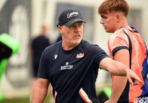 Brad Davis - Edinburgh Rugby Defence Coach. Edinburgh Rugby training, Oriam Sports complex, Edinburgh, Scotland, UK - 28 Jul 2026Edinburgh Oriam Sports complex Scotland United Kingdom  Copyright: xGibson Fotosport Shutterstockx 17020775x