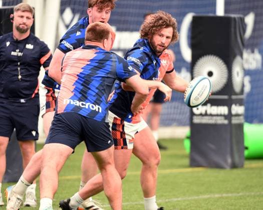 Alec Hepburn - Edinburgh Rugby prop. Edinburgh Rugby training, Oriam Sports complex, Edinburgh, Scotland, UK - 28 Jul 2026Edinburgh Oriam Sports complex Scotland United Kingdom  Copyright: xGibson Fotosport Shutterstockx 17020775ab