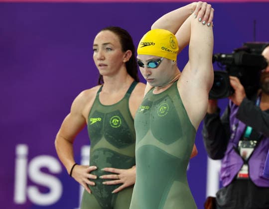 July 27, 2026, Glasgow, Scotland, Great Britain: MOLLIE O CALLAGHAN of Australia in the Swimming Women s 4x200m Freestyle Relay Final of the Commonwealth Games Glasgow 2026 at the Tollcross International Swimming Centre in Glasgow, Scotland. Commowealth Games 2026: Swimming  - ZUMAc179 20260727_zep_c179_576 Copyright: xMickaelxChavetx