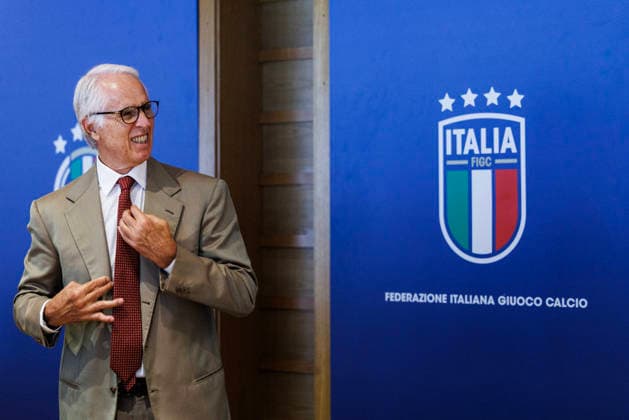 July 28, 2026, Rome, Italia, Italy: press conference, PK, Pressekonferenz by President Giovanni Malago at the end of the FIGC Federal Council, Rome 28 07 2026 Press Conference By President Giovanni Malago At The End Of The FIGC Federal Council  - ZUMAa289 20260728_zia_a289_031 Copyright: xFrancescoxFotiax xAgfx