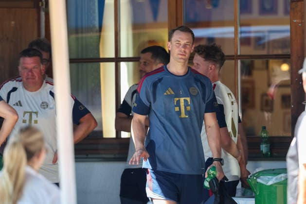 Manuel Neuer (FC Bayern Muenchen, 01), GER, Oeffentliches Training, FC Bayern Muenchen, Fussball, Saison 2026 2027, 28.07.2026, GER, Oeffentliches Training, FC Bayern Muenchen, Fussball, Saison 2026 2027, 28.07.2026 Rottach-Egern *** Manuel Neuer, FC Bayern Munich, 01, GER, Open Practice, FC Bayern Munich, Soccer, 2026–2027 Season, July 28, 2026, GER, Public Training, FC Bayern Munich, Soccer, 2026–2027 Season, July 28, 2026, Rottach-Egern Copyright: xEibner-Pressefoto JennixMaulx EP_JML