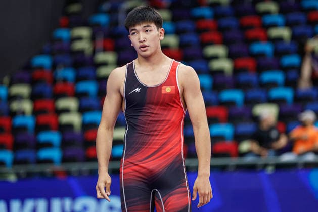 U17, U 17 Wrestling World Championships 71kg GR - Baiel Bakytbekovich Nuraliev (KGZ) *** U17 Wrestling World Championships, 71 kg Greco-Roman: Baiel Bakytbekovich Nuraliev, Kyrgyzstan Copyright: xKostadinxAndonovx UWW-U17-WC-BAKU-2026