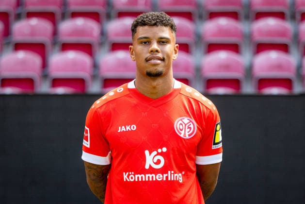 Fussball - Porträttermin 2026 2027 - 1. FSV Mainz 05 - 23.07.26, Ransford Königsdörffer - 1. FSV Mainz 05, 1.BL, Porträttermin 2026 2027, - *** Soccer Profile Date 2026 2027 1 FSV Mainz 05 23 07 26, Ransford Königsdörffer 1 FSV Mainz 05, 1 Bundesliga, Profile Date 2026 2027,