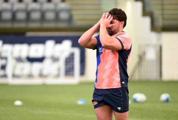 Harry Morris - Edinburgh Rugby hooker. Edinburgh Rugby training, Oriam Sports complex, Edinburgh, Scotland, UK - 28 Jul 2026Edinburgh Oriam Sports complex Scotland United Kingdom  Copyright: xGibson Fotosport Shutterstockx 17020775ao