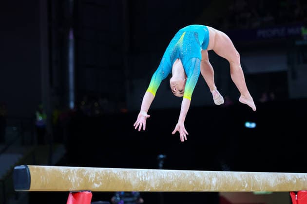 RECORD DATE NOT STATED 28th July 2026; Glasgow, Scotland; 2026 Commonwealth Games, Day Six; Womens Apparatus Final Beam - Kate McDonald (AUS) RogerxEvans