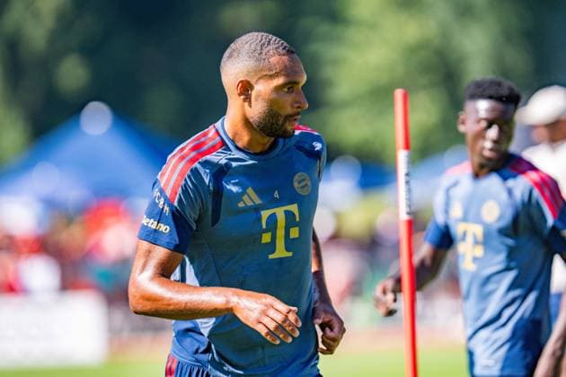 Trainingslager, FC Bayern München am 28.07.2026 in Rottach-Egern Jonathan Tah *** Training camp, FC Bayern Munich on July 28, 2026, in Rottach-Egern: Jonathan Tah Copyright: xBahhoxKarax