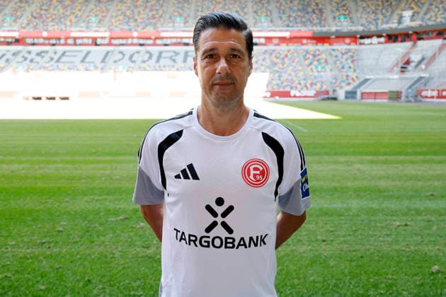 Düsseldorf , Deutschland, 3. Fussball Bundesliga Saison 2026 2027 Ilia Gruev ; Fortuna Düsseldorf 1895 ; 3.Liga, Porträttermin 2026 2027, *** Düsseldorf, Germany, 2026–2027 Bundesliga Season, Ilia Gruev, Fortuna Düsseldorf 1895, 3. Liga, Photo Shoot 2026–2027,