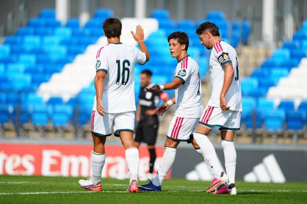 Real Madrid CF v CD LeganÃ s - Pre-Season Friendly Gonzalo Garcia of Real Madrid CF celebrates his team s second goal with Arda Güler of Real Madrid CF during the pre-season friendly match between Real Madrid CF and CD LeganÃ s at Alfredo Di StÃ fano Stadium on July 28, 2026 in Madrid, Spain. Madrid Alfredo Di StÃ fano Stadium Madrid Spain Copyright: xGokhanxTanerx xPSxImagesxGokhanxTanerx xPSxImagesx
