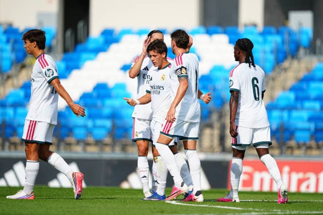 Real Madrid CF v CD LeganÃ s - Pre-Season Friendly Federico Valverde of Real Madrid CF celebrates his team s first goal with Arda Güler of Real Madrid CF during the pre-season friendly match between Real Madrid CF and CD LeganÃ s at Alfredo Di StÃ fano Stadium on July 28, 2026 in Madrid, Spain. Madrid Alfredo Di StÃ fano Stadium Madrid Spain Copyright: xGokhanxTanerx xPSxImagesxGokhanxTanerx xPSxImagesx