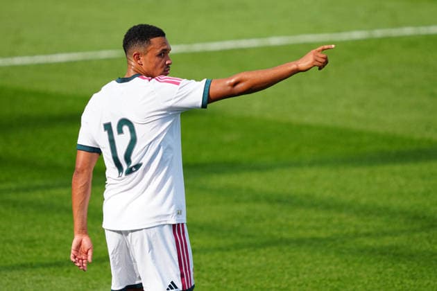 Real Madrid CF v CD LeganÃ s - Pre-Season Friendly Trent Alexander-Arnold of Real Madrid CF is seen in action during the pre-season friendly match between Real Madrid CF and CD LeganÃ s at Alfredo Di StÃ fano Stadium on July 28, 2026 in Madrid, Spain. Madrid Alfredo Di StÃ fano Stadium Madrid Spain Copyright: xGokhanxTanerx xPSxImagesxGokhanxTanerx xPSxImagesx