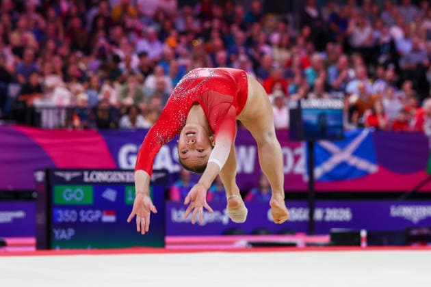 RECORD DATE NOT STATED 28th July 2026; Glasgow, Scotland; 2026 Commonwealth Games, Day Six; Womens Apparatus Final Floor, Amanda Yap (SGP) RogerxEvans