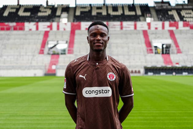 Abdoulie Ceesay (FC St. Pauli, 09) GER, FC St. Pauli, Fussball, 28.07.2026 GER, FC St. Pauli, Fussball, 28.07.2026 Hamburg *** Abdoulie Ceesay FC St. Pauli, 09 GER, FC St. Pauli, soccer, team photo, July 28, 2026 GER, FC St. Pauli, soccer, team photo, July 28, 2026 Hamburg Copyright: xEibner-Pressefoto MarcelxvonxFehrnx EP_MFN