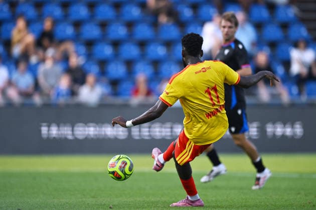 Db Como 28 07 2026 - Como Cup Crystal Palace-Lens foto Daniele Buffa Image nella foto: gol Odsonne Edouard 