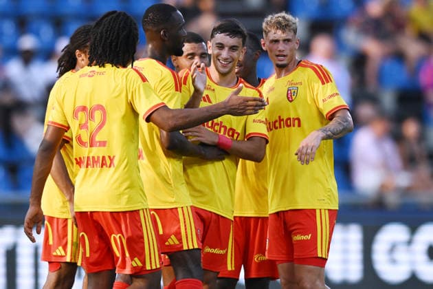 Db Como 28 07 2026 - Como Cup Crystal Palace-Lens foto Daniele Buffa Image nella foto: esultanza gol Andrija Bulatovic 