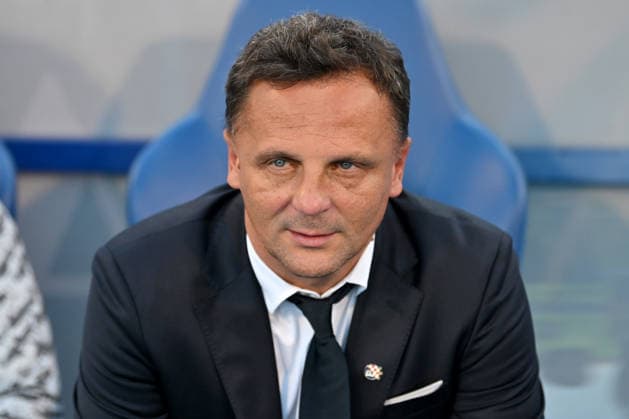 ZAGREB; CROATIA - JULY 28: Mario Kovacevic head coach of Dinamo Zagreb before the UEFA Champions League QR-2 second match between Dinamo Zagreb (CRO) and Thun (SUI) at Stadion Maksimir, Zagreb on July 28, 2026 in Zagreb, Croatia. (Photo by Igor Kupljenik Sports Press Photo).  Copyright: xIgorxKupljenikx xSPPx Sportspressphoto_SPR198031