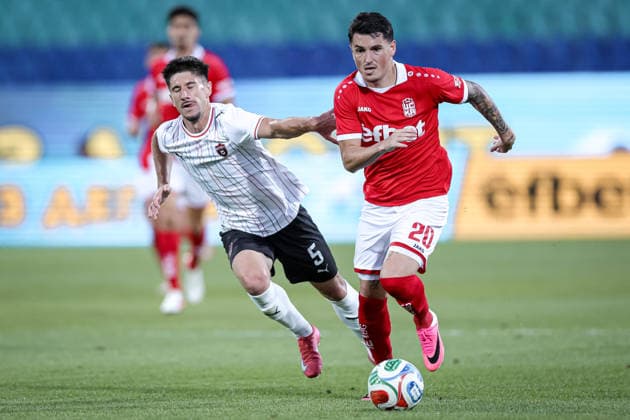 Football, ECL Qualifiers, FK CSKA 1948 Sofia v Spartak Trnava