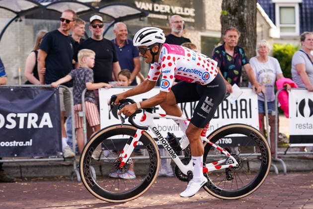 2026-07-28 Profronde Surhuisterveen 2026 SURHUISTERVEEN, NETHERLANDS - JULY 28: Richard Carapaz of EF Education - Easypost during the Profronde Surhuisterveen 2026 on July 28, 2026 in Surhuisterveen, Netherlands. Surhuisterveen Netherlands Content not available for redistribution in The Netherlands directly or indirectly through any third parties. Copyright: xAndrexWeeningx