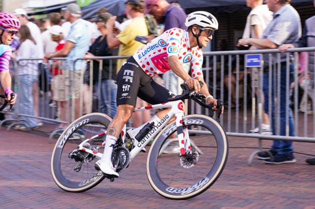 2026-07-28 Profronde Surhuisterveen 2026 SURHUISTERVEEN, NETHERLANDS - JULY 28: Richard Carapaz of EF Education - Easypost during the Profronde Surhuisterveen 2026 on July 28, 2026 in Surhuisterveen, Netherlands. Surhuisterveen Netherlands Content not available for redistribution in The Netherlands directly or indirectly through any third parties. Copyright: xAndrexWeeningx