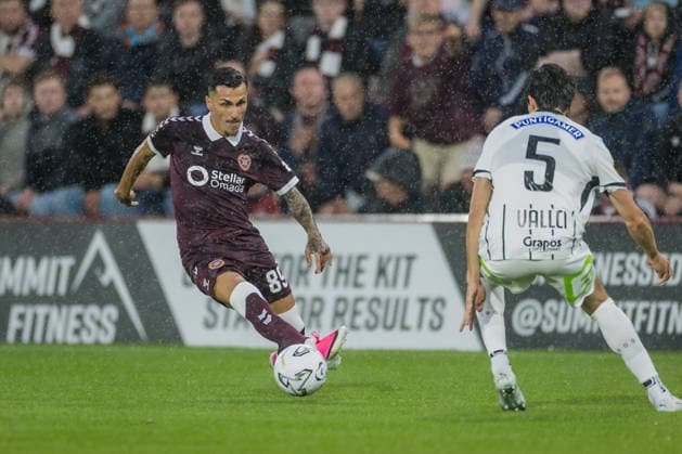 Football, Champions League qualifiers, Heart of Midlothian FC v Sturm Graz