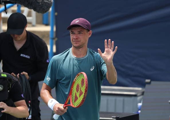MUBADALA 2026 28072026 N Z KAMIL MAJCHRZAK PO MECZU 1. RUNDY TURNIEJU MUBADALA ATP, Tennis Herren 500, WASZYNGTON, USA. MARCIN CHOLEWINSKI NEWSPIX.PL MUBADALA 2026 28072026 KAMIL MAJCHRZAK AFTER THE MATCH AGAINST TOMMY PAUL NEWSPIX.PL --- newspix.pl 