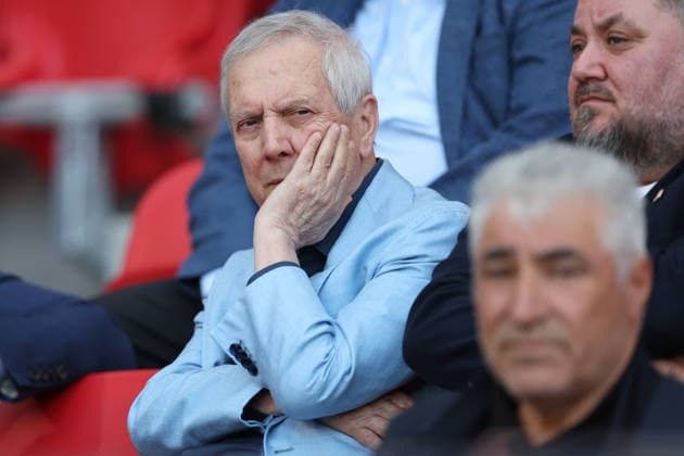 Fenerbahce practice session in Poland ZABRZE, POLAND - JULY 28: Fenerbahce President Aziz Yildirim is seen during the practice session ahead of the UEFA Champions League second qualifying round match between Gornik Zabrze and Fenerbahce at Arena Zabrze in Zabrze, Poland on July 28, 2026. Jakub Porzycki Anadolu Zabrze Poland. Editorial use only. Please get in touch for any other usage.  Copyright: x2026xAnadoluxJakubxPorzyckix