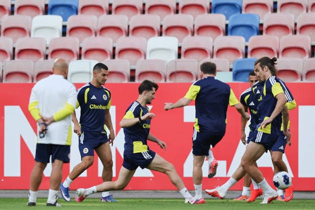 Football, Champions League qualifiers, Fenerbahçe Istanbul, training