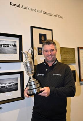 Ryan Fox, Champion Golfer of the Year during a media day and press conference, PK, Pressekonferenz at Royal Auckland and Grange Golf Club In Auckland, New Zealand. Tuesday 28 July 2026. Photo : Alan Lee Auckland New Zealand Copyright: xAlanxLeex x