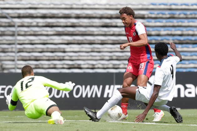 Football, CONCACAF U20, Haiti v Cuba
