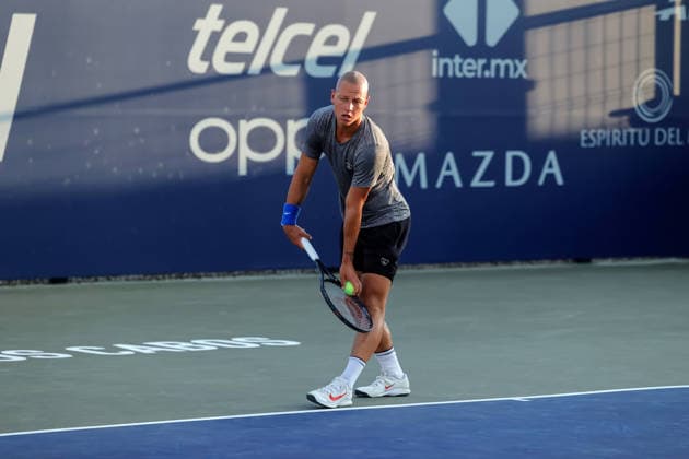 LOS CABOS TENNIS OPEN 2026 LOS CABOS TENNIS OPEN 2026 AIDAN MAYO VS JAMES DUCKWORTH 28072026 LOS CABOS, MEXICO. Action photo of Aidan Mayo of the United States, during a match at the Los Cabos Tennis Open 2026 at the Cabo Sports Complex in Baja California, Mexico. Foto de accion de Aidan Mayo de Estados Unidos, durante juego del Los Cabos Tennis Open 2026 celebrado en el Cabo Sports Complex en Baja California, Mexico. PHOTO BY IMAGENSHOP AGENCIA FOTOGRAFICA LOS CABOS BAJA CALIFORNIA MEXICO *** LOS CABOS TENNIS OPEN 2026 LOS CABOS TENNIS OPEN 2026 AIDAN MAYO VS JAMES DUCKWORTH 07 28 2026 LOS CABOS, MEXICO Action photo of Aidan Mayo of the United States during a match at the 2026 Los Cabos Tennis Open at the Cabo Sports Complex in Baja California, Mexico Action photo of Aidan Mayo of the United States, during a match at the 2026 Los Cabos Tennis Open held at the Cabo Sports Complex in Baja California, Mexico PHOTO BY IMAGENSHOP PHOTO AGENCY LOS CABOS BAJA CALIFORNIA MEXICO Copyright: xIMAGENSHOPxAGENCIAxFOTOGRAFICAx